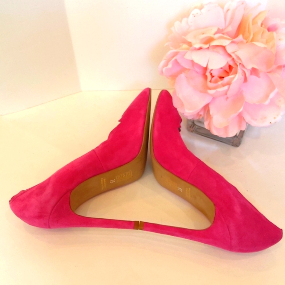 Jeffrey Campbell hot pink high heels pumps shoes - Picture 12 of 13